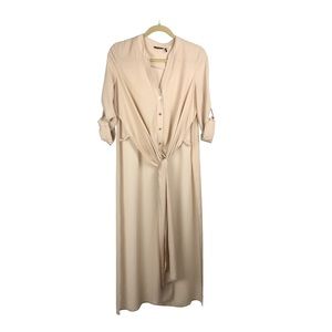Marciano woven maxi blouse